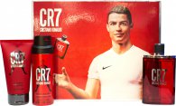 Cristiano Ronaldo CR7 Gift Set 100ml EDT + 150ml Shower Gel + 150ml Body Spray