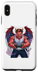 iPhone XS Max Battle Scarred Devil Angel Unleashed Power Tee. Case