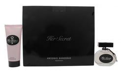 ANTONIO BANDERAS HER SECRET GIFT SET 50ML EDT + 100ML BODY LOTION - WOMEN'S. NEW