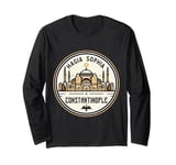 Hagia Sophia Constantinople Byzantium Souvenir Memorabilia Long Sleeve T-Shirt