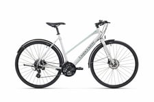 Tunturi CX500 Dam 48 cm Vit Cykel - Hybrid Cykel