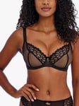 Freya Loveland Underwired Plunge Bra, Bombshell Black