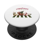 Christmas on the Farm Festive Christmas PopSockets Adhesive PopGrip