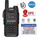 Baofeng 18H Handheld Walkie Talkie GPS Air-Band Two Way Radio +Programming Cable