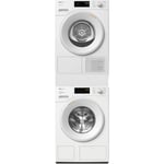 Miele WSB 683 WCS 125 Edition pyykinpesukone ja Miele TSD 263 WP kuivausrumpu