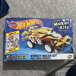 Hot Wheels DIY Pull Back Bladez Maker Kitz 1:32 Scale Race Kit | Kids Car Toys