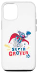 Coque pour iPhone 13 Super Grover 2.0, super héros de Sesame Street
