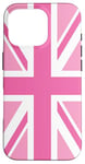 iPhone 16 Pro Pink, United Kingdom The Union Jack Flag Case