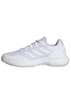 adidas Homme Gamecourt 2.0 Tennis Shoes Chaussures, FTWR White/FTWR White/Matte Silver, 40 EU