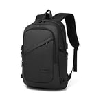 Sac a Dos Sacs à dos pour ordinateur portable Sac à Dos Voyage Homme Imperméable Antivol avec USB Charging Port 15.6 Pouces Sac a Dos PC Portable pour Loisirs Collège Voyage d'affaires Noir