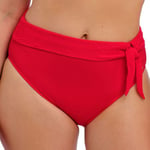 Fantasie Ottawa High Waist Bikini Brief Rød Small Dame