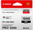 Canon imagePROGRAF Pro 1000 - PFI-1000 photo black ink tank 0546C001 62621