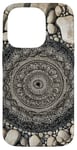 Coque pour iPhone 14 Pro Zen Garden Tranquility Détaillé Mandala Bohème