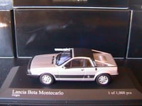 LANCIA BETA MONTECARLO 1980 SILVER MINICHAMPS 400125761 1/43 GRIGIO SILBER