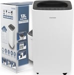 Tanness 12L Dehumidifiers for Home with Digital Humidity Display, Sleep Mode, -