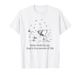 Peanuts - Snoopy and Woodstock Christmas Snowfall T-Shirt