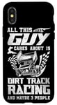 iPhone X/XS Dirt Track Racing Race Sprint Car Vintage Case