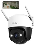 Imou 2024 New 2K Security Camera Outdoor with AI Human/Vehicle Detecion, 360° PTZ WiFi Home IP CCTV Camera Systems Wireless 30m Color Night Vision, Auto Tracking,Siren,2-way Audio,IP66,Work with Alexa