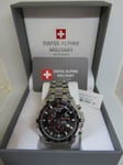 MONTRE Homme Swiss Alpine Military by Grovana avec Chrono et date. 549,00 € NEUF