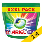 Tvättkapslar | Ariel All-In-1 Color | 53 x2 kapslar $$