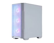 MSI MAG FORGE M100R Midi Tower Transparent, White