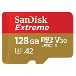 For Nextbase 522GW Dash Cam SanDisk 128GB Extreme Micro SD XC SDXC 4K U3 Card 