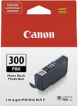 GENUINE CANON PFI 300 PBK PHOTO BLACK LUCIA PRO ink tank IMAGEPROGRAF PRO 300