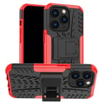 Apple iPhone 14 Pro Heavy Duty Case Red