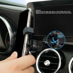 Car Air Vent Phone Holder Car Phone Holder ABS Black Navigation Mount Bracket