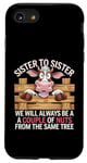 Coque pour iPhone SE (2020) / 7 / 8 Sister to Sister We will Aways Be A Couple of Nuts