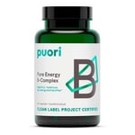 Puori Pure Energy B - Complex - 60 kaps. Kosttilskudd B-vitamin Vitaminer