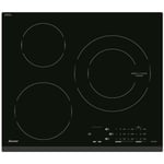 Table de cuisson induction - SAUTER - SPI4360B - 3 foyers - Commandes tactiles - 4 kW