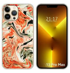 Coque Silicone pour IPHONE 13 Pro Max (6.7) Design Marbre 12 Dessins