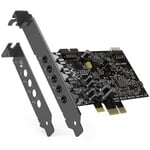 Creative Ls Creative Sound Blaster Audigy FX V2 Carte Son Interne PCI à Haute résolution avec 5.1 Virtual Surround