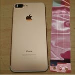 CHASSIS COMPLET COQUE ARRIERE POUR APPLE IPHONE 7 PLUS ROSE GOLD