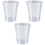 Lot De 3 Pots Pour Orchidées Avec Réserve D'eau - Arte-Dea Transparent 2 Litres