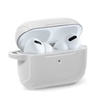 Soft Silicone Cool Case for Apple Airpods Pro (White)