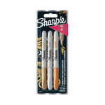 Sharpie Permanent Marker Fine Metallic Assorted (Pack of 3) 1849114