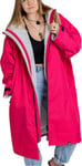 Dryrobe Advance Changing Robe Pink Long Sleeve Waterproof Fleece Swimming Mens