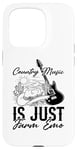 Coque pour iPhone 15 Pro La musique country, c'est juste Farm Emo