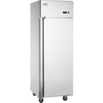 Vevor - Refrigerateur Commercial 570 l, Armoire Refrigeree Positive a Portee de Main 1 Porte, en Inox, Degivrage Automatique, Controle de Temperature