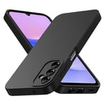 Tenphone Coque pour Samsung Galaxy A15 5g, Coque Samsung A15, Housse Etui de Protection en Silicone Souple,Cover Antichoc avec Protege de Camera,Compatible avec TPU (Noir, Samsung A15 4G / 5G)