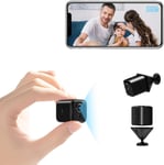 Camera Espion Wifi 1080P Hd Mini Caméra De Surveillance Interieur Sans Fil Avec Caméra De Vision Nocturne, Camera Espion A Distance Discrete, Invisible Detecteur Mouvement