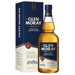 Glen Moray Classic single malt Scotch whisky 70cl 40% ABV, Speyside region whisky matured in ex-Bourbon casks. Distilled and matured in Elgin, Scotland