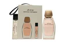 NARCISO RODRIGUEZ ALL OF ME GIFT SET 90ML EDP + 10ML EDP - WOMEN'S FOR HER. NEW