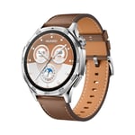 Huawei Watch GT 5 46mm - Brown Composite Leather Strap