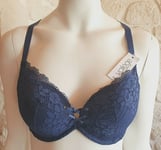 Soutien gorge push-up bleu neuf 90C fr marque Valège Dakota étiqueté à 48€ (ctd)