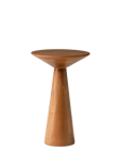 west elm Meyer Mango Wood Side Coffee Table, 46cm, Cool Walnut