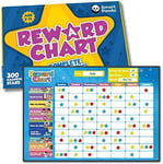 Magnetic Reward Chart for Children – 80+ Chores, Good Behaviour Chart for Kid