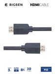 NACON HDMI Cable for PS5 - 3 m - Game console charger / data cable - Sony PlayStation 5